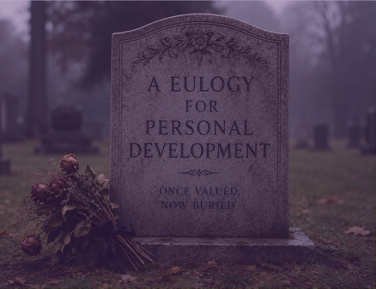 A Eulogy for Personal Development